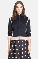 Thumbnail for your product : RED Valentino Jersey Bomber Jacket