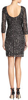 Thumbnail for your product : Aidan Mattox Beaded Knit Cocktail Dress