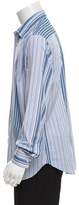Thumbnail for your product : Ferragamo Striped Woven Shirt