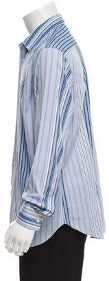 Ferragamo Striped Woven Shirt