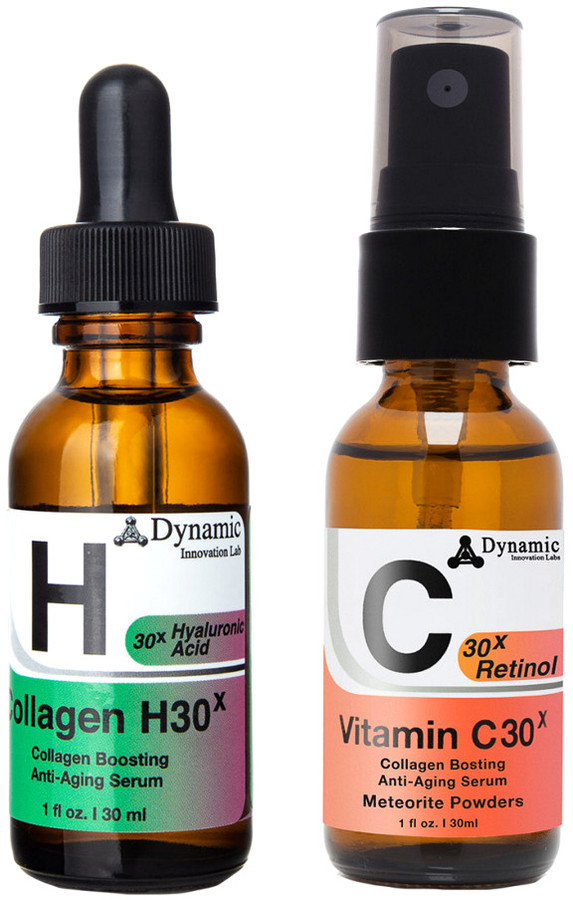 Dynamic Innovation Labs Vitamin C & Collagen Hyaluronic Acid 30X Serum