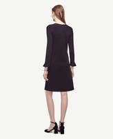 Thumbnail for your product : Ann Taylor Tall Fluted Sweater Dress