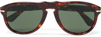 Persol D-Frame Tortoiseshell Acetate Sunglasses