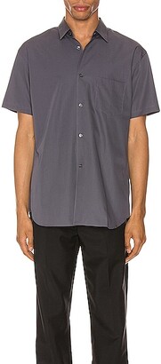 Comme Des Garcons SHIRT Forever Short Sleeve Shirt in Gray