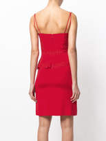 Thumbnail for your product : La Perla v-neck side slit dress