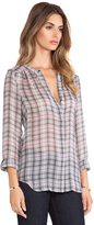 Thumbnail for your product : Joie Marice Plaid Blouse