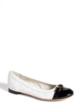 Thumbnail for your product : Attilio Giusti Leombruni Quilted Ballet Flat