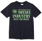 Thumbnail for your product : Diesel Toddler's & Little Boy's Industry" Logo Tee
