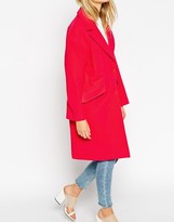 Thumbnail for your product : ASOS Coat in Cocoon Fit