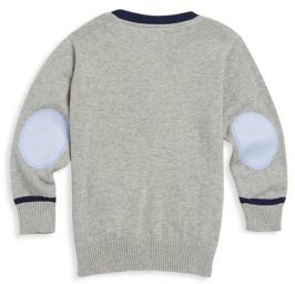 Andy & Evan Toddlers, Little Boys and Boys Oxford Accent Cotton Cardigan