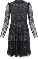 Thumbnail for your product : Needle & Thread Aurora Sequin-Embellished Tulle Mini Dress