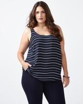 Thumbnail for your product : Penningtons Reversible Dual-Layer Cami with Print