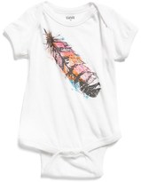 Thumbnail for your product : Feather 4 Arrow Graphic Cotton Jersey Bodysuit (Baby)