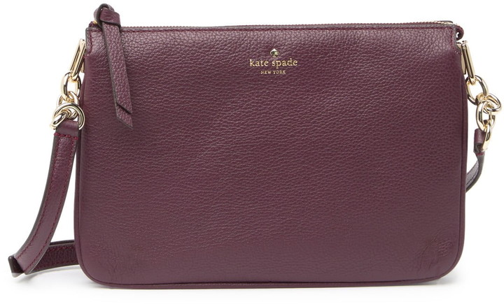 Kate Spade Madelyne Leather Crossbody Bag - ShopStyle