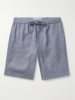 Thumbnail for your product : Frescobol Carioca Felipe Slim-Fit Linen and Cotton-Blend Drawstring Shorts