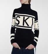 Thumbnail for your product : Perfect Moment Schild intarsia merino wool sweater