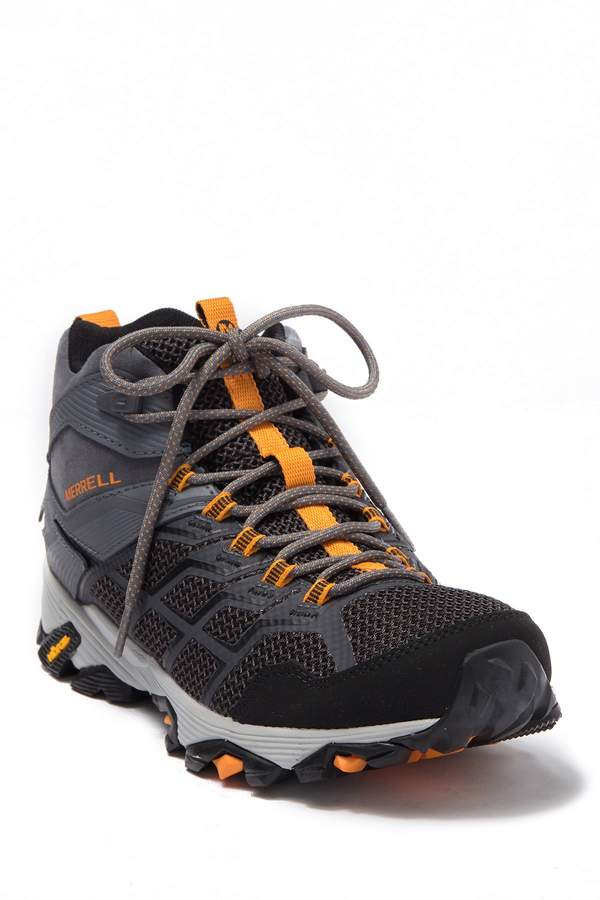 merrell moab fst mid waterproof hiking boots