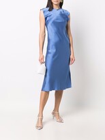 Thumbnail for your product : Forte Forte Keyhole-Detail Fitted Dress