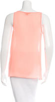 Thumbnail for your product : Theyskens' Theory Sleeveless Sheer Top