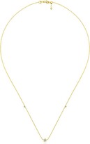 Thumbnail for your product : Genevieve Collection Women's Yellow / Orange 18K Yellow Gold Triple Star Shape Diamond Necklace / Choker