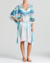 Thumbnail for your product : Echo Hypnotic Stripe Swim Cover Up Caftan