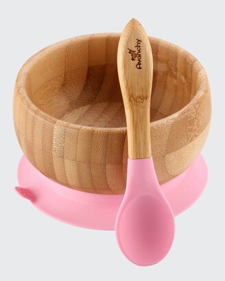 Avanchy Baby's Bamboo Bowl & Spoon Set