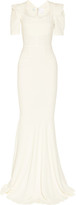 Thumbnail for your product : Roland Mouret Jansen Stretch-crepe Gown - Cream