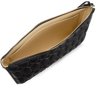 REE PROJECTS Do Quilted Leather Clutch