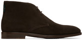 Thumbnail for your product : Paul Smith Brown Suede Arni Chukka Boots