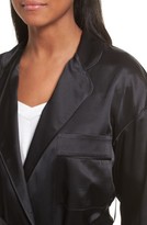 Thumbnail for your product : Robert Rodriguez Women's Silk Satin Robe Jacket