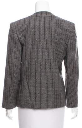 Ferragamo Striped Wool Jacket