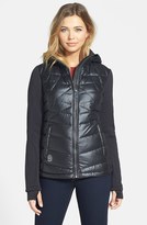 Thumbnail for your product : MICHAEL Michael Kors Neoprene Sleeve Down Jacket with Detachable Hood (Online Only)