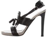 Thumbnail for your product : Proenza Schouler Leather Perforated Sandals
