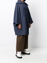Thumbnail for your product : Issey Miyake Pre-Owned 1980s Melange Knit Coat