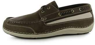 Cobb Hill Rockport Mens Shoal Lake Boat Shoes Lightweight Leather Laces Panels Casual