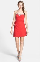 Thumbnail for your product : Faviana Embellished Chiffon Fit & Flare Dress
