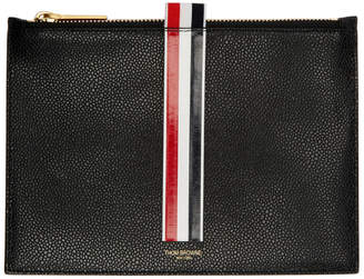 Thom Browne Black Large Coin Pouch