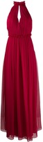 Thumbnail for your product : Alberta Ferretti Halterneck Long Dress
