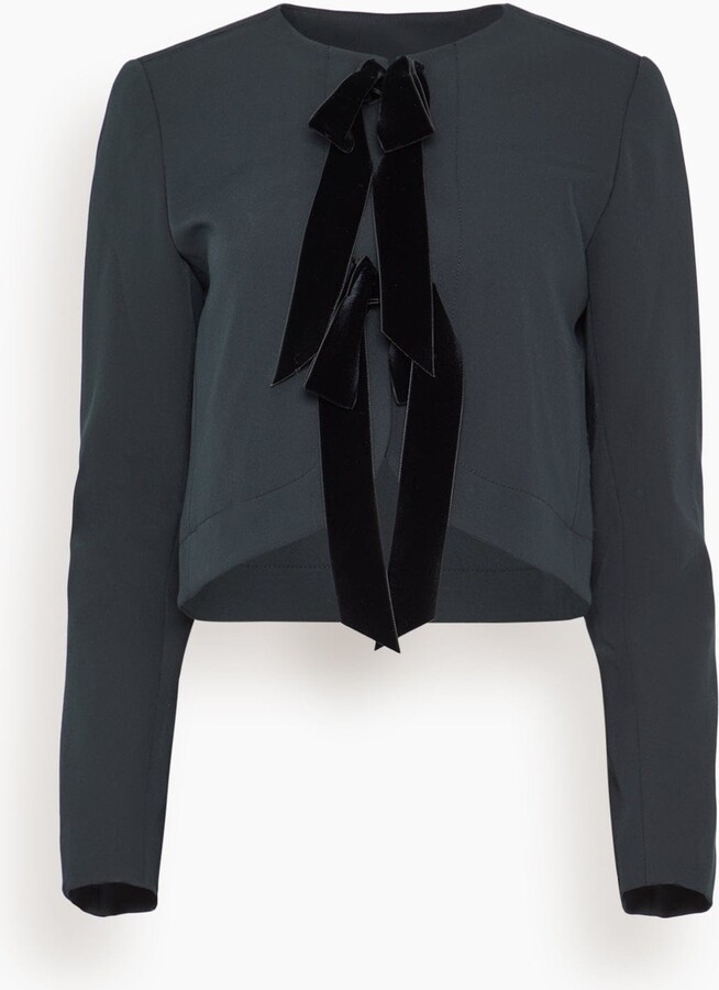 Tanya Taylor Viola Jacket in Black