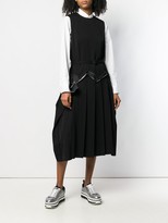 Thumbnail for your product : Comme des Garcons Pleated Panel Midi Dress