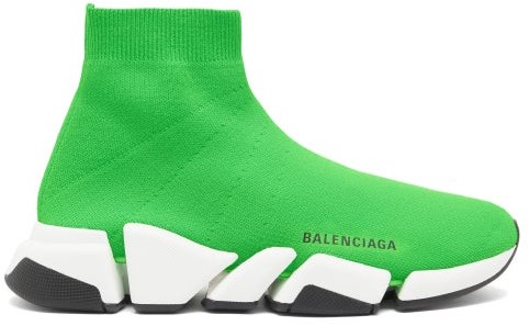 balenciaga shoes green