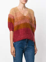 Thumbnail for your product : Mes Demoiselles Maika knitted poncho
