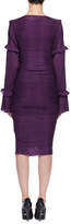 Thumbnail for your product : Tom Ford Long-Sleeve Ruched Knit Dress