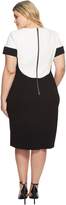 Thumbnail for your product : Adrianna Papell Plus Size Stretch Crepe Sheath