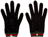 Thumbnail for your product : Gucci Black Crochet Gloves