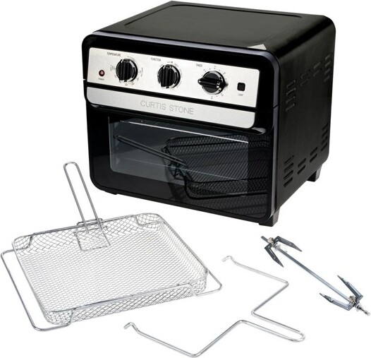 Curtis Stone DuraElectric 1700Watt 22L Air Fryer Oven with Rotisserie