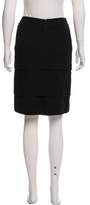 Thumbnail for your product : Burberry Vintage Tiered Knee-Length Skirt