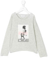 Thumbnail for your product : DKNY graphic logo print top