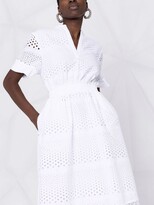 Thumbnail for your product : Karl Lagerfeld Paris Tassel-Detail Short-Sleeve Dress