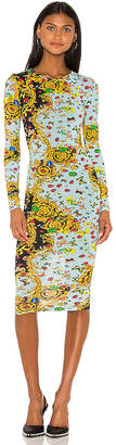 Versace Jeans Couture Long Sleeve Lady Dress